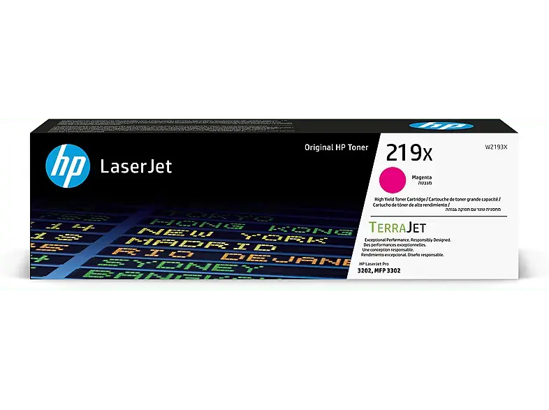 HP 219X Magenta Original LaserJet-Tonerkartusche mit hoher Reichweite