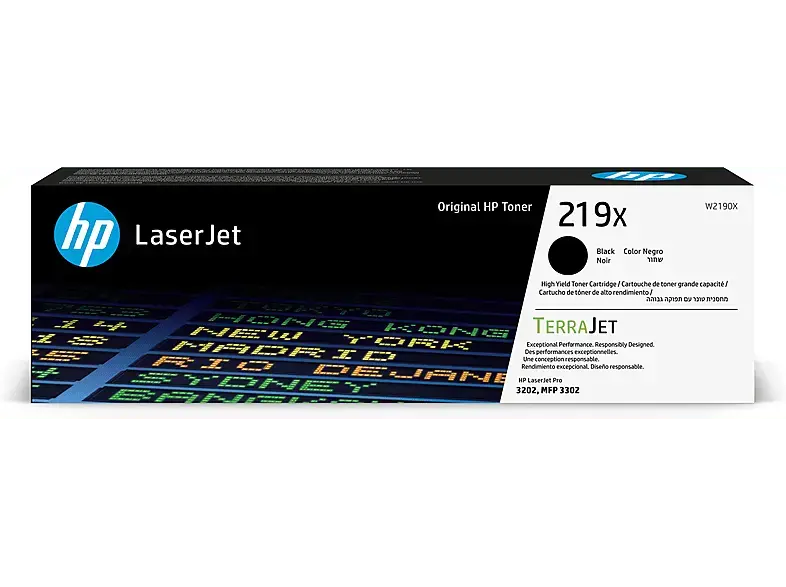 HP 219X Schwarz Original LaserJet-Tonerkartusche mit hoher Reichweite