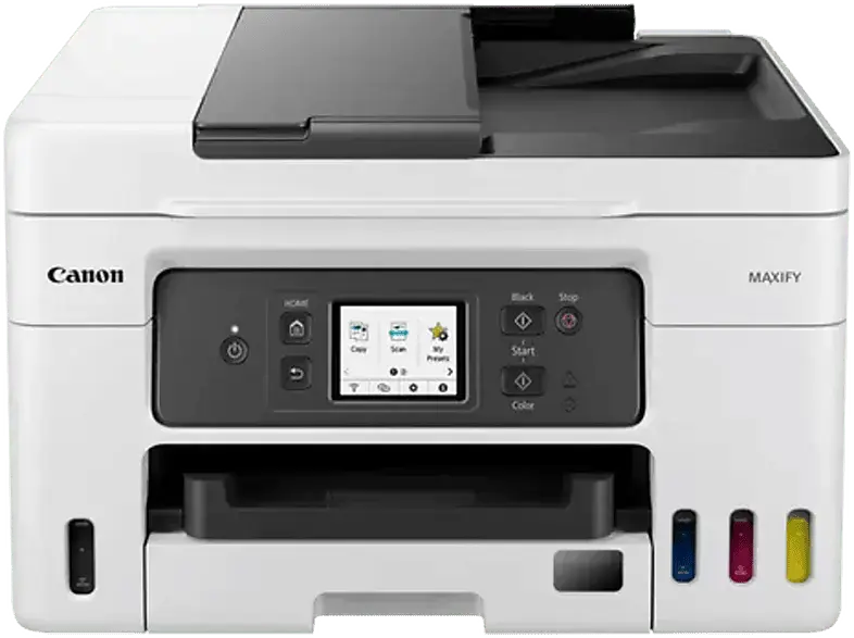Canon maxIFY GX4050, Multifunktionsdrucker, WLAN, Tintendruck, Weiß, Einzelpatronen