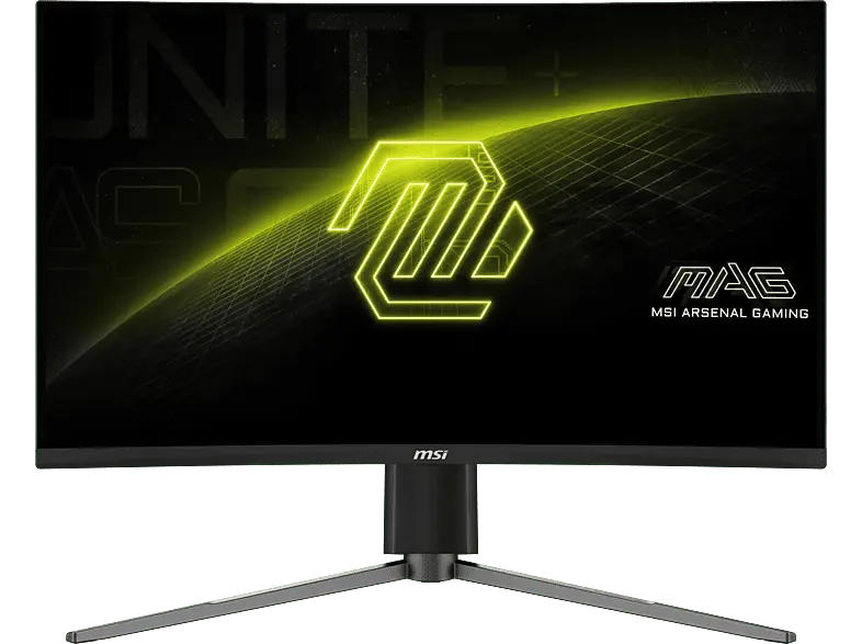 MSI OPTIX MAG 27C6PFDE 27 Zoll Curved Gaming Monitor, Full-HD, 0,5 ms Reaktionszeit, 250 cd/m², 180 Hz, Black-Black