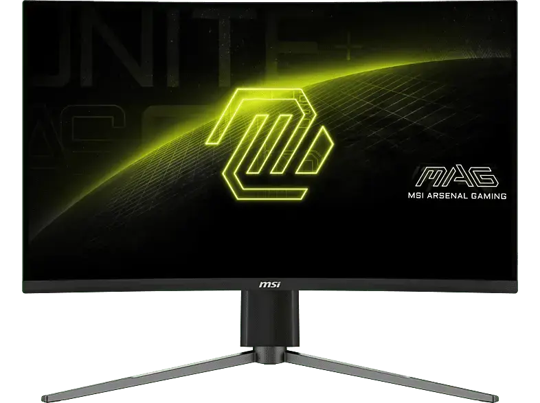 MSI OPTIX MAG 27C6PFDE 27 Zoll Curved Gaming Monitor, Full-HD, 0,5 ms Reaktionszeit, 250 cd/m², 180 Hz, Black-Black