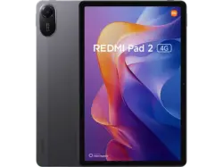 XIAOMI Redmi Pad 2, 128GB, 4G, Grau inkl. Cover; Tablet