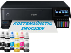 EPSON EcoTank ET-8550 - nachfüllbarer 3-in-1-Tintentank-Fotodrucker inkl. Tinte, DIN A3+, Duplex, WiFi, netzwerkfähig Multifunktionsdrucker