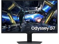 Samsung Odyssey G7 S27DG702EU 27 Zoll Gaming Monitor, UHD 4K, 1 ms Reaktionszeit, 350 cd/m², 144 Hz, Schwarz