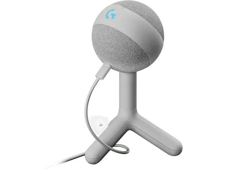 Logitech G Yeti Orb Lightsync, RGB Gaming USB-Mikrofon und Blue VO!CE, USB, Wei&szlig;; USB-Gaming-Mikrofon