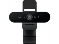 LOGITECH MX Brio 4K CR Ultra-HD-Webcam für Videokonferenzen und Streaming, USB, Hellgrau