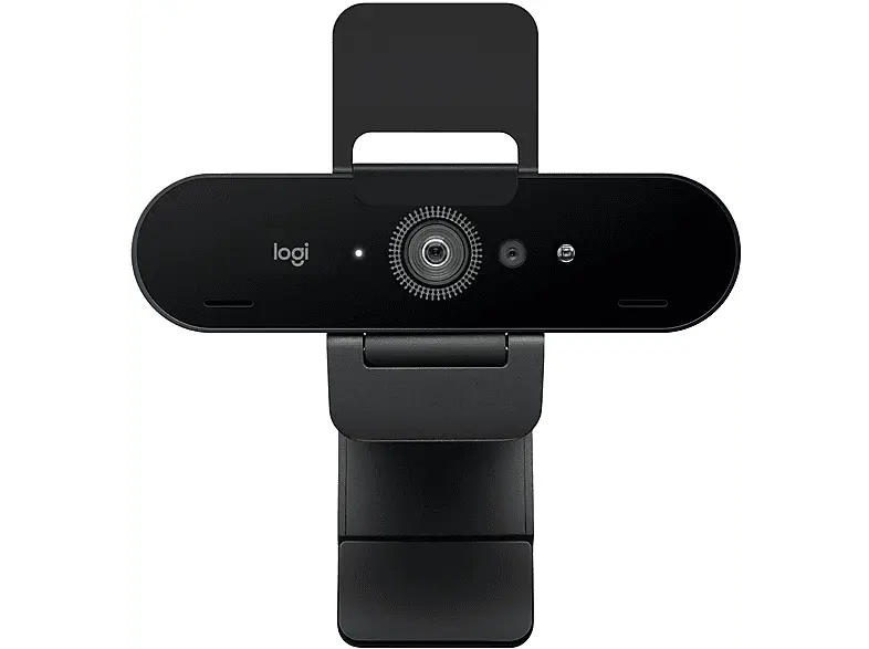 LOGITECH MX Brio 4K CR Ultra-HD-Webcam für Videokonferenzen und Streaming, USB, Hellgrau