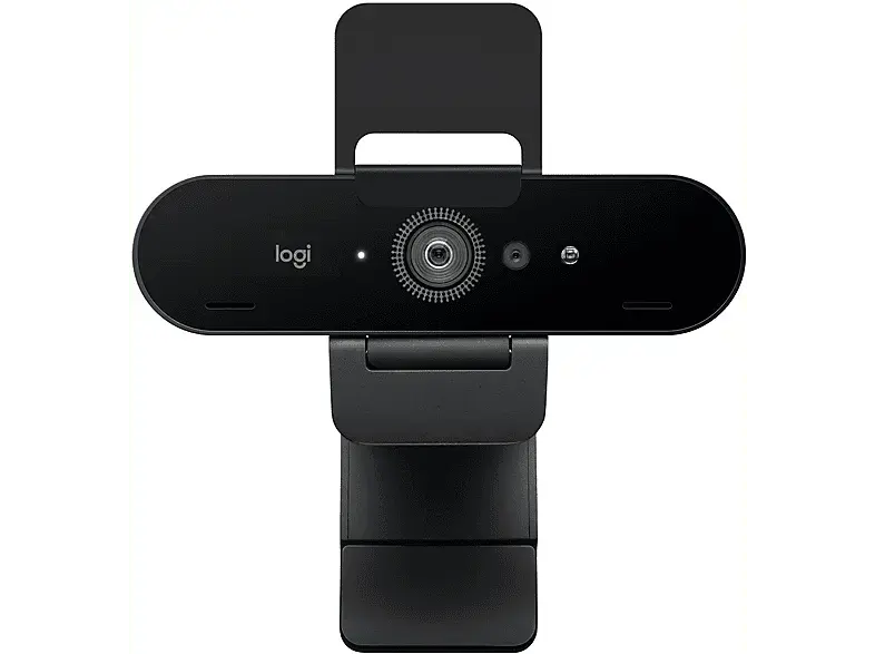 LOGITECH MX Brio 4K CR Ultra-HD-Webcam für Videokonferenzen und Streaming, USB, Hellgrau