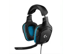 LOGITECH G G432 Lightspeed, Kabelloses Gaming Headset, 7.1 Surround Sound, Lightsync RGB, Schwarz