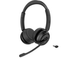 ISY IHS-8300 Kabelloses ANC Office Headset, Bluetooth, Schwarz; Kabelloses ANC-Office-Headset