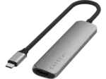 MediaMarkt SATECHI ST-P4SM 4-in-1 USB-C Slim Multiport Adapter 4K, Space Grau; USB-C Multiport Adapter - bis 12.09.2026