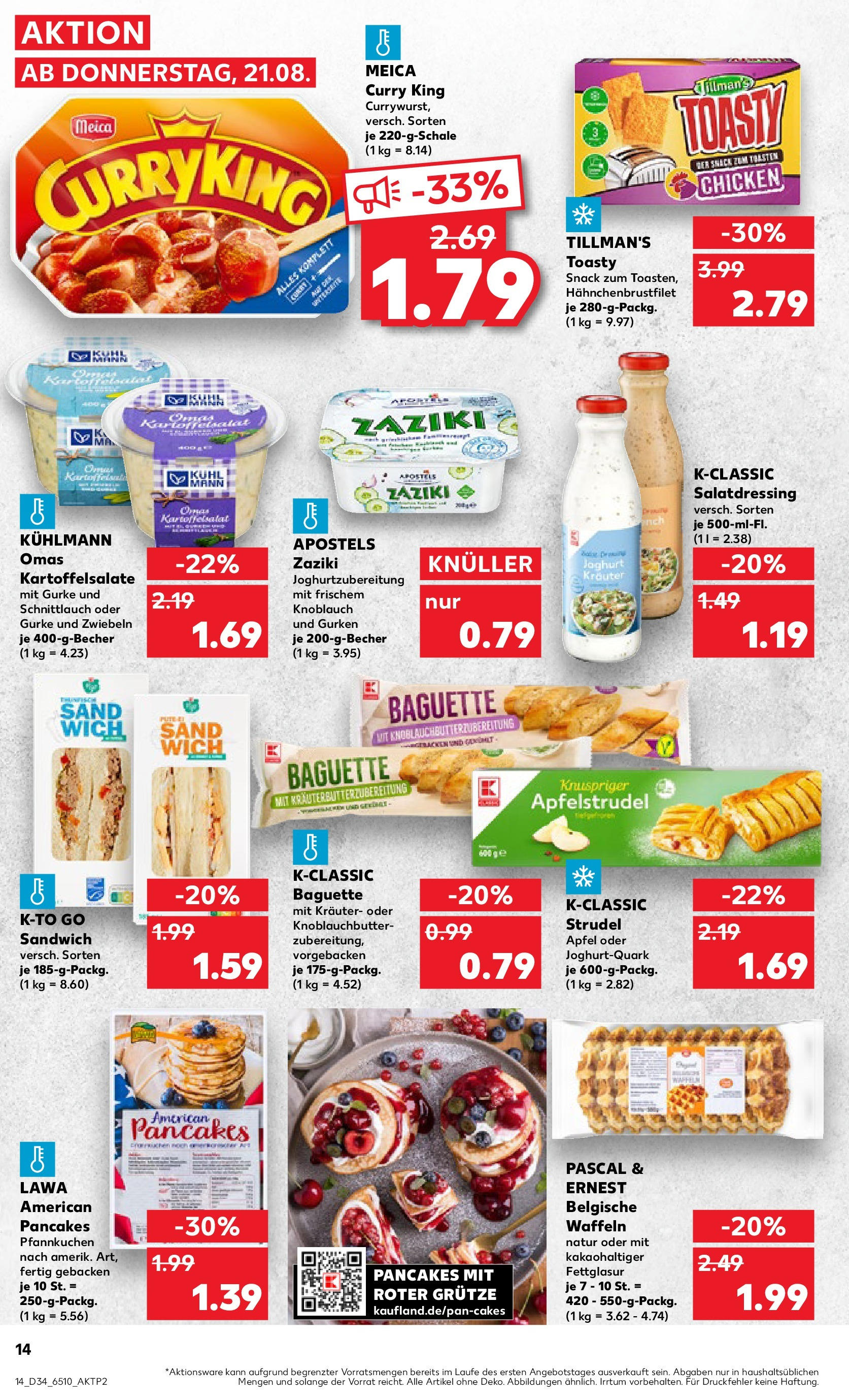 Prospekt Kaufland ab 20.08.2025 » Angebote Online zum Blättern | Seite: 14