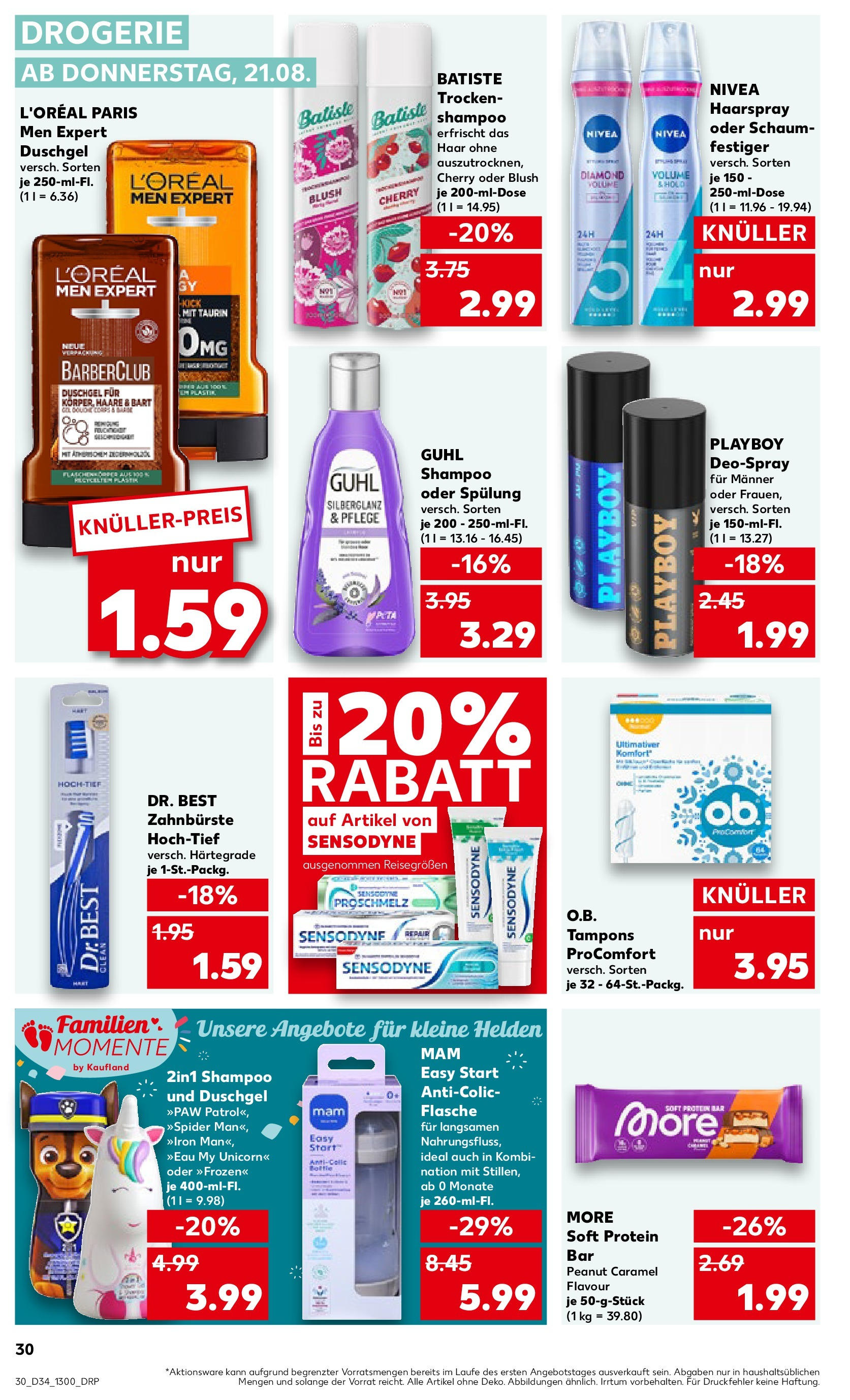 Prospekt Kaufland ab 20.08.2025 » Angebote Online zum Blättern | Seite: 30