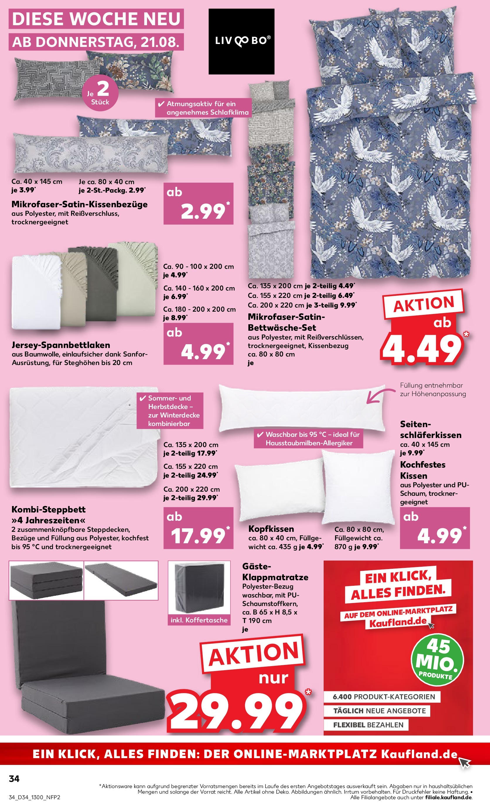 Prospekt Kaufland ab 20.08.2025 » Angebote Online zum Blättern | Seite: 34