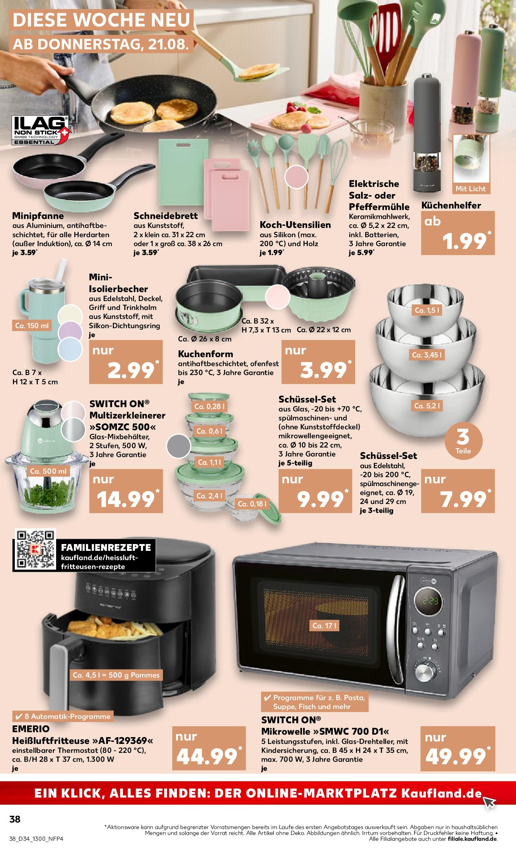 Prospekt Kaufland ab 20.08.2025 » Angebote Online zum Blättern | Seite: 38