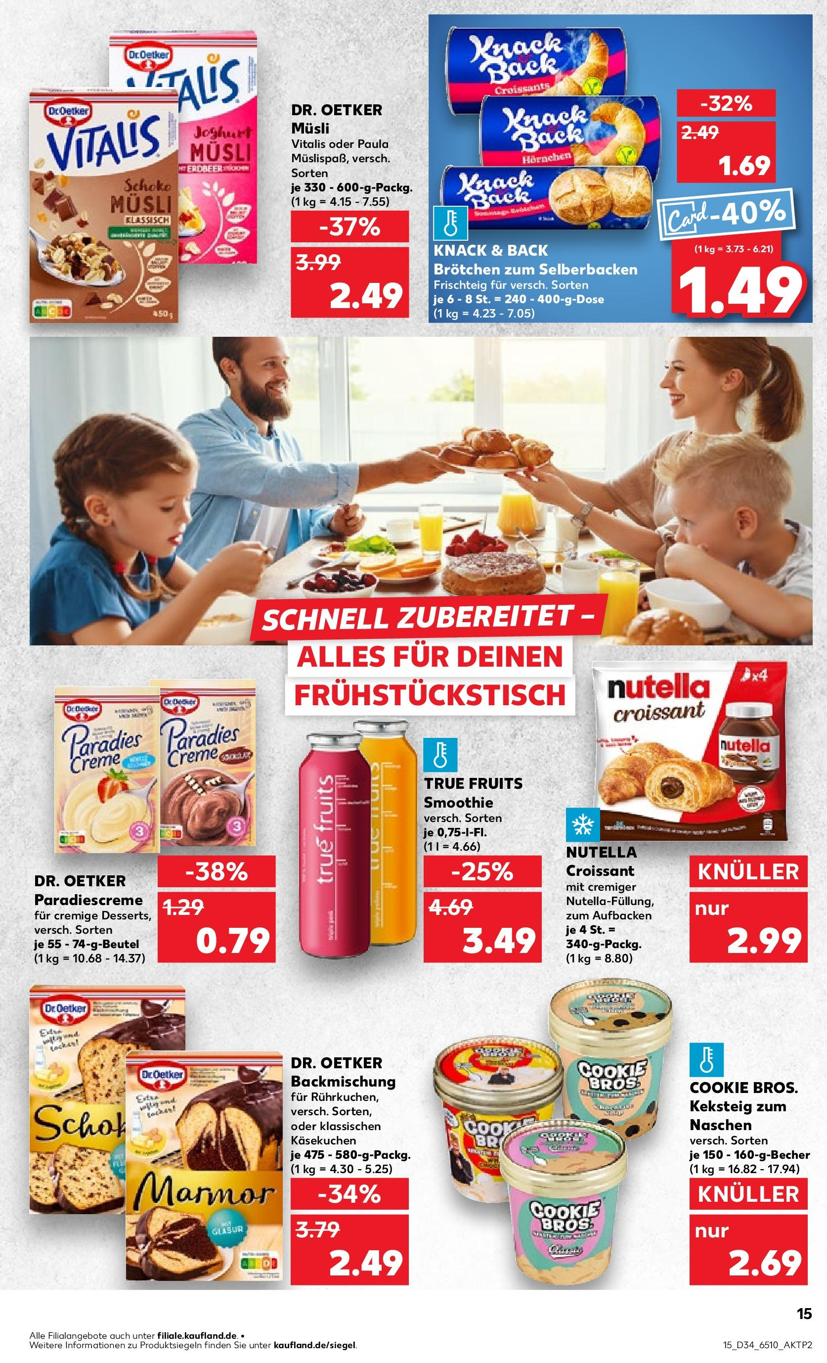 Prospekt Kaufland ab 21.08.2025 » Angebote Online zum Blättern | Seite: 19 | Produkte: Joghurt, Creme, Croissant, Nutella