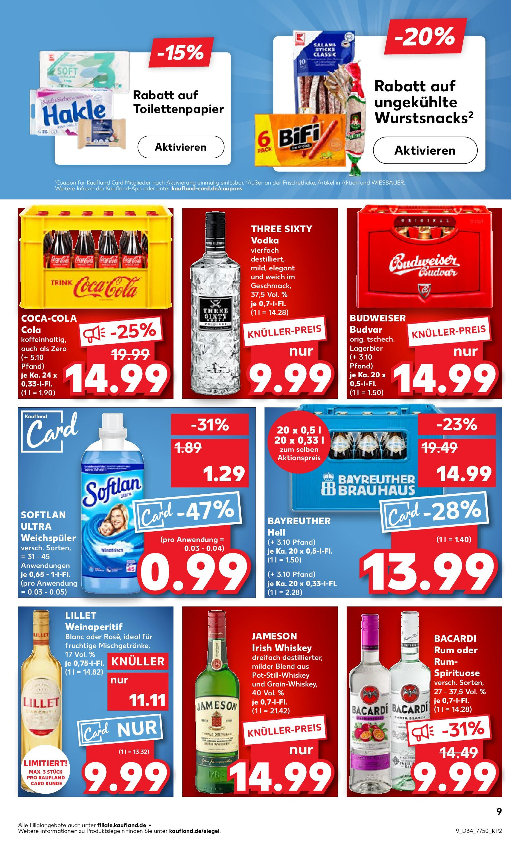 Prospekt Kaufland ab 20.08.2025 » Angebote Online zum Blättern | Seite: 9