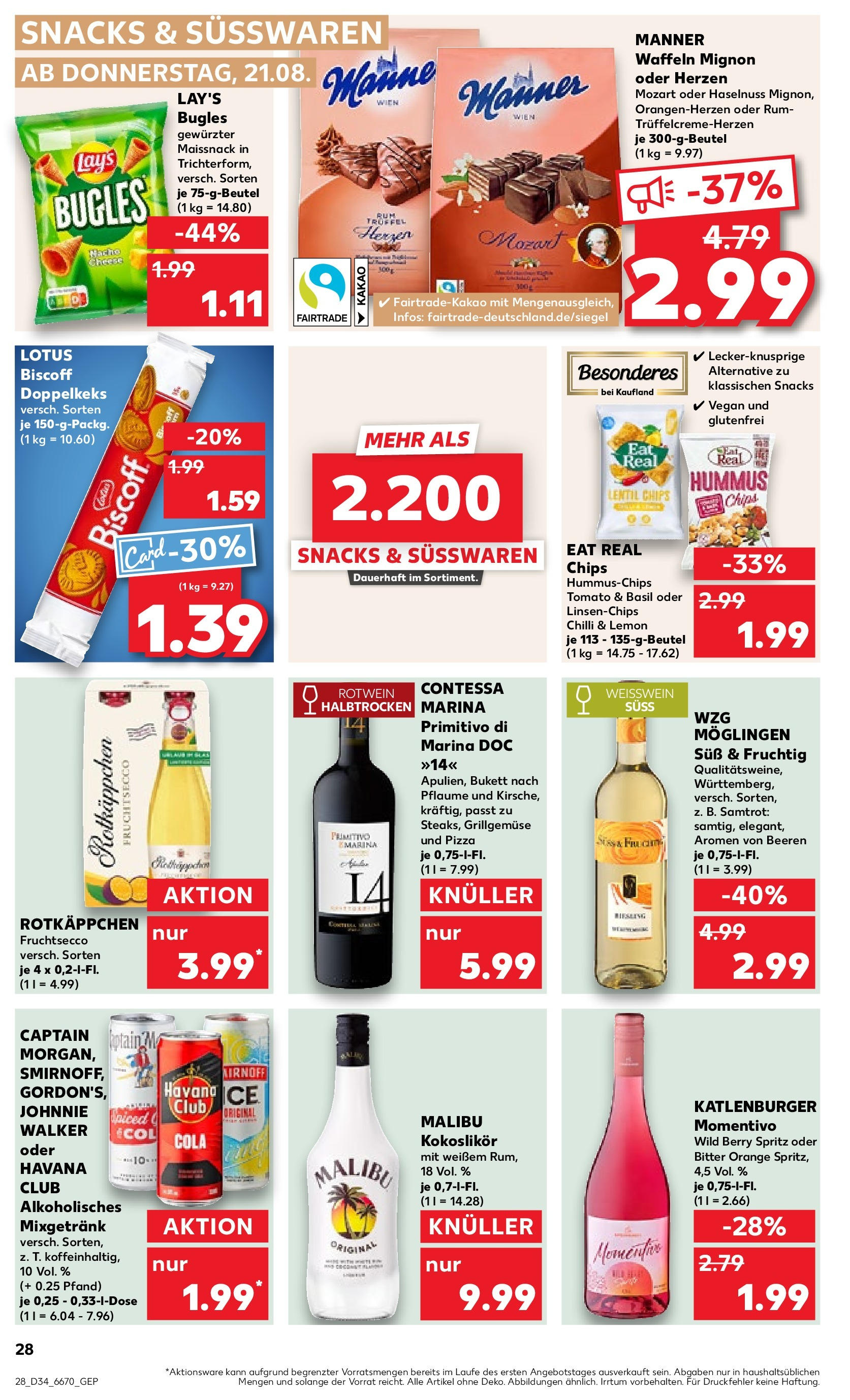 Prospekt Kaufland ab 21.08.2025 » Angebote Online zum Blättern | Seite: 32 | Produkte: Cola, Fruchtsecco, Rotkäppchen, Johnnie walker