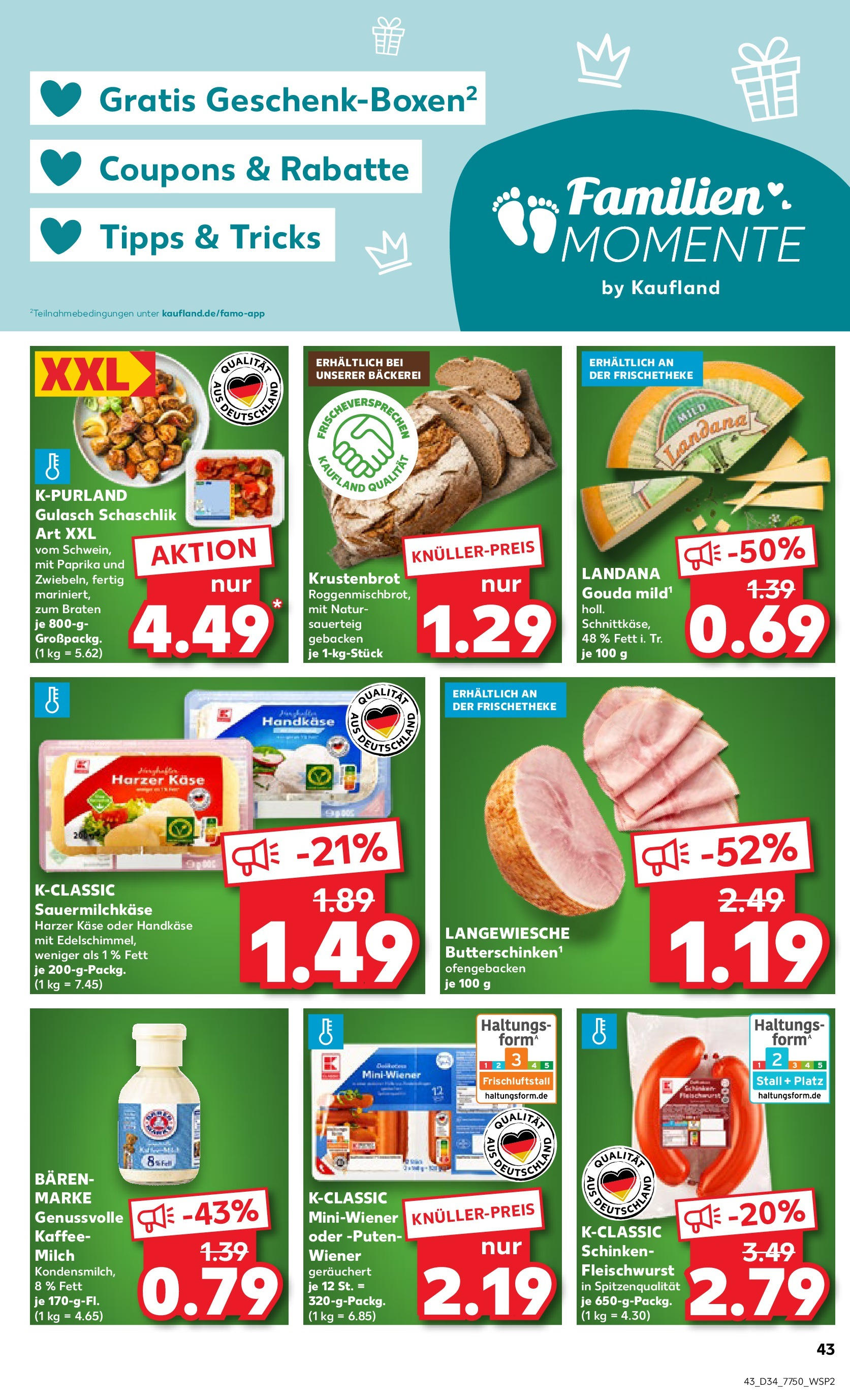 Prospekt Kaufland ab 20.08.2025 » Angebote Online zum Blättern | Seite: 43
