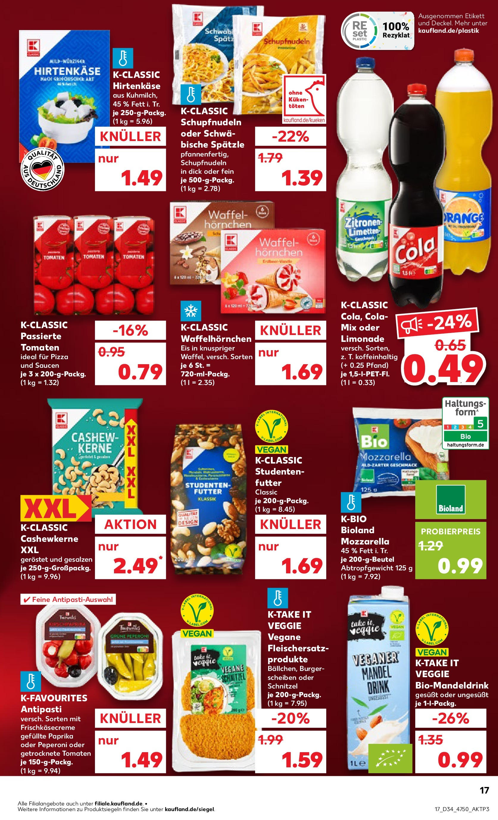 Prospekt Kaufland ab 20.08.2025 » Angebote Online zum Blättern | Seite: 17