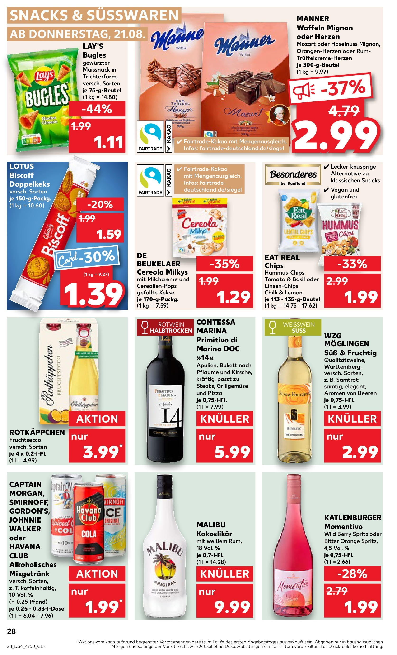 Prospekt Kaufland ab 20.08.2025 » Angebote Online zum Blättern | Seite: 28