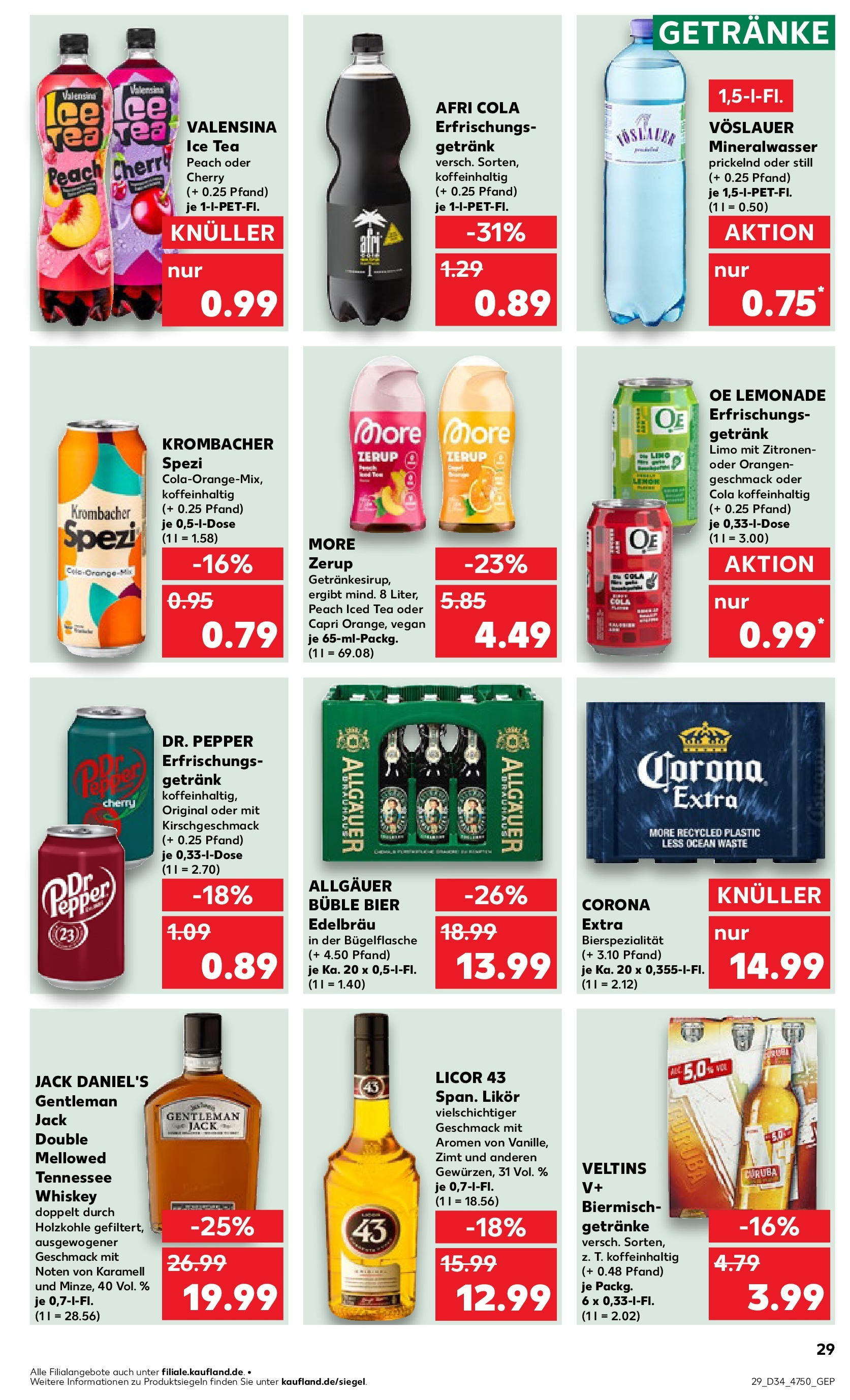 Prospekt Kaufland ab 20.08.2025 » Angebote Online zum Blättern | Seite: 29