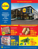 ЛИДЛ Специални предложения в обновения Lidl гр. София, ул. Хан Кубрат 67 - до 31-08-25