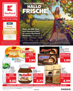 Kaufland prospekt Dresden	 gültig ab dem 21.08.2025