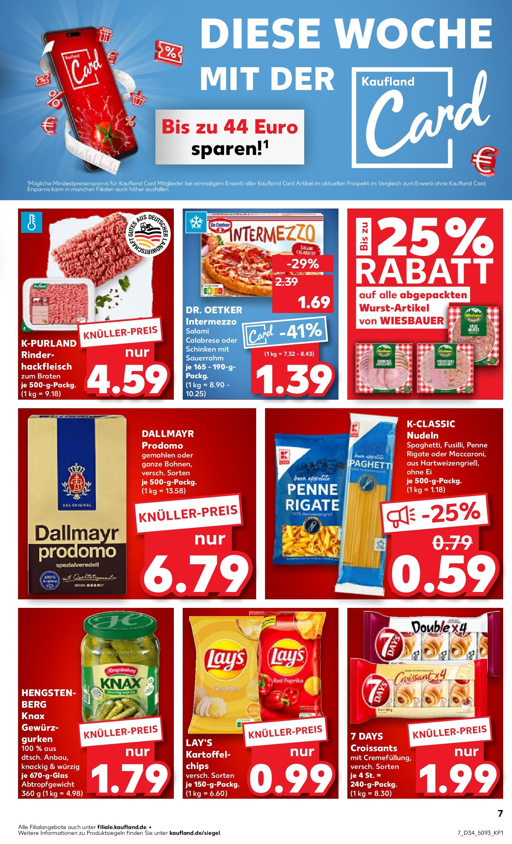 Prospekt Kaufland ab 20.08.2025 » Angebote Online zum Blättern | Seite: 7
