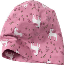 ALANA Mütze mit Einhorn-Muster, rosa, Gr. 50/51