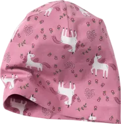 ALANA Mütze mit Einhorn-Muster, rosa, Gr. 44/45