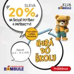 Bambule HURÁ DO ŠKOLY! – do 14.09.2025