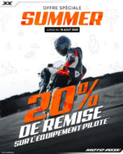 Une excellente occasion de renouveler votre équipement moto sans faire mal à votre budget !