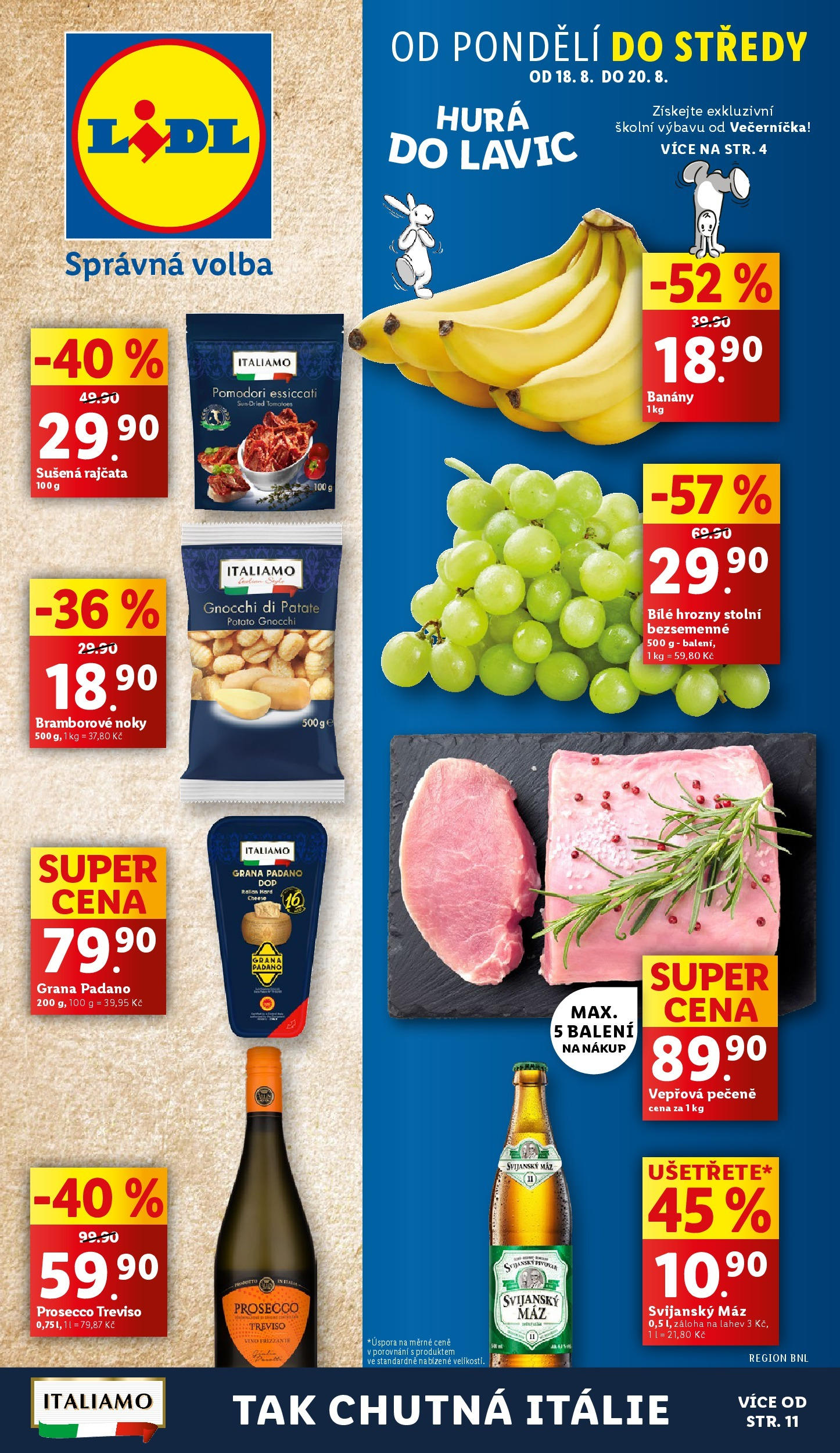  LIDL leták příští týden od 19.08.2025 >> Lidl Akce