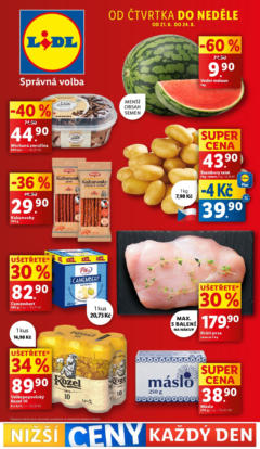 Náhled letáku Lidl - Lidl leták do 24.08.2025 od 19.08.2025