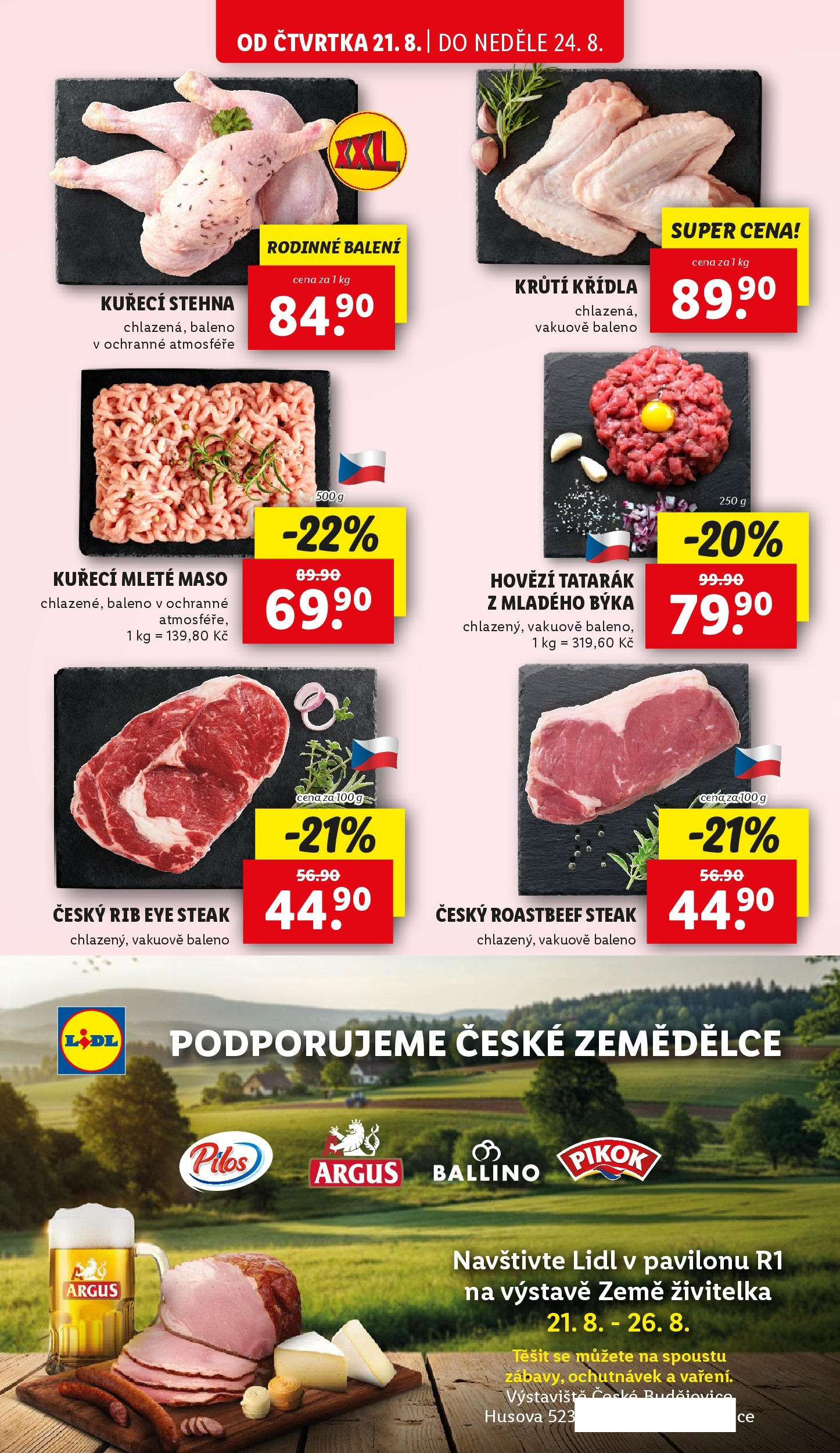 Lidl leták od 19.08.2025 - Nový akční leták | Strana: 13 | Produkty: Hovězí, Maso, Hovězí tatarák, Pikok