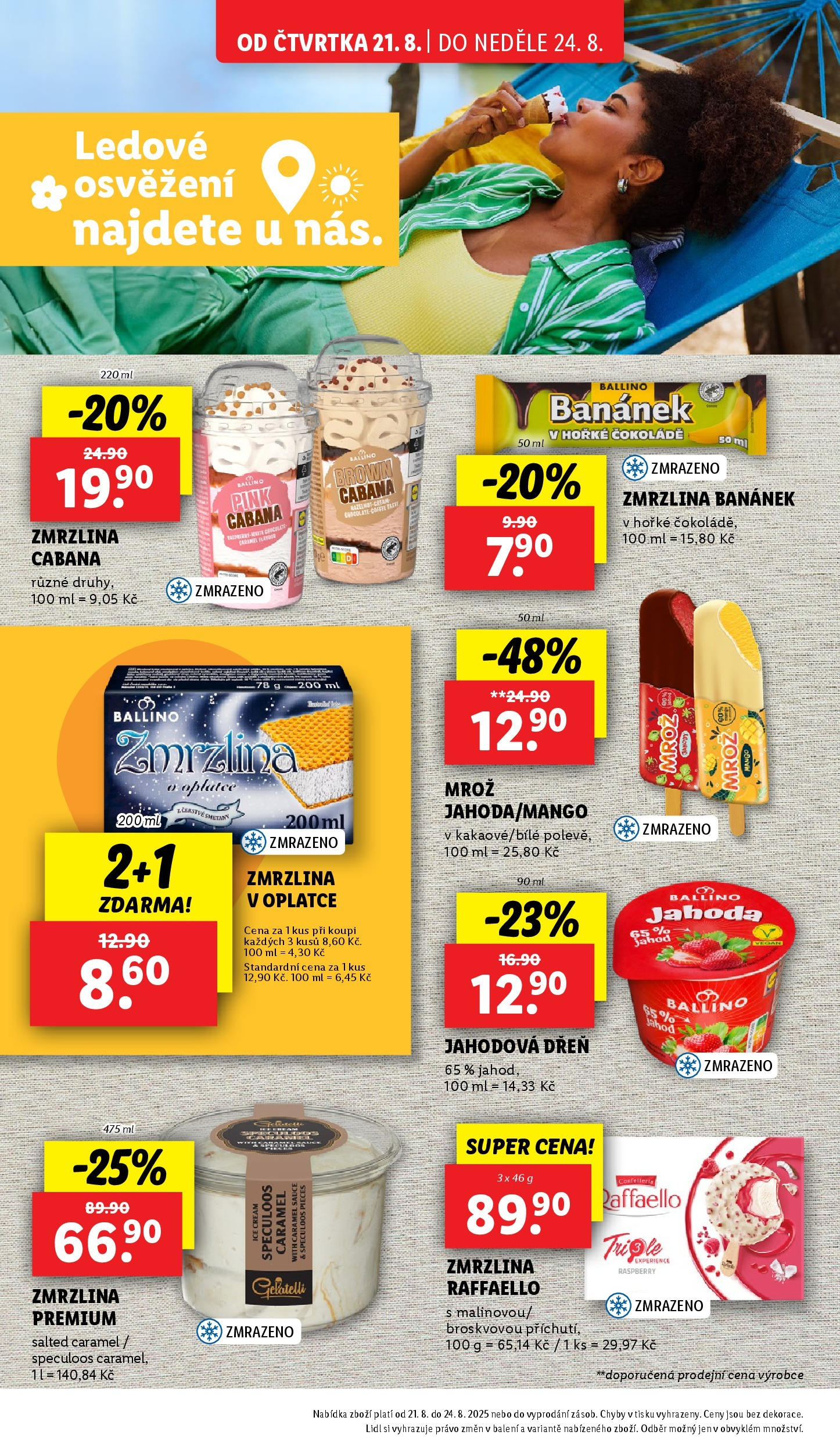 Lidl leták od 19.08.2025 - Nový akční leták | Strana: 28 | Produkty: Mango, Zmrzlina, Gelatelli
