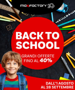 Anteprima dell'opuscolo Back to school dal negozio Scopri valido da 31/07/2025