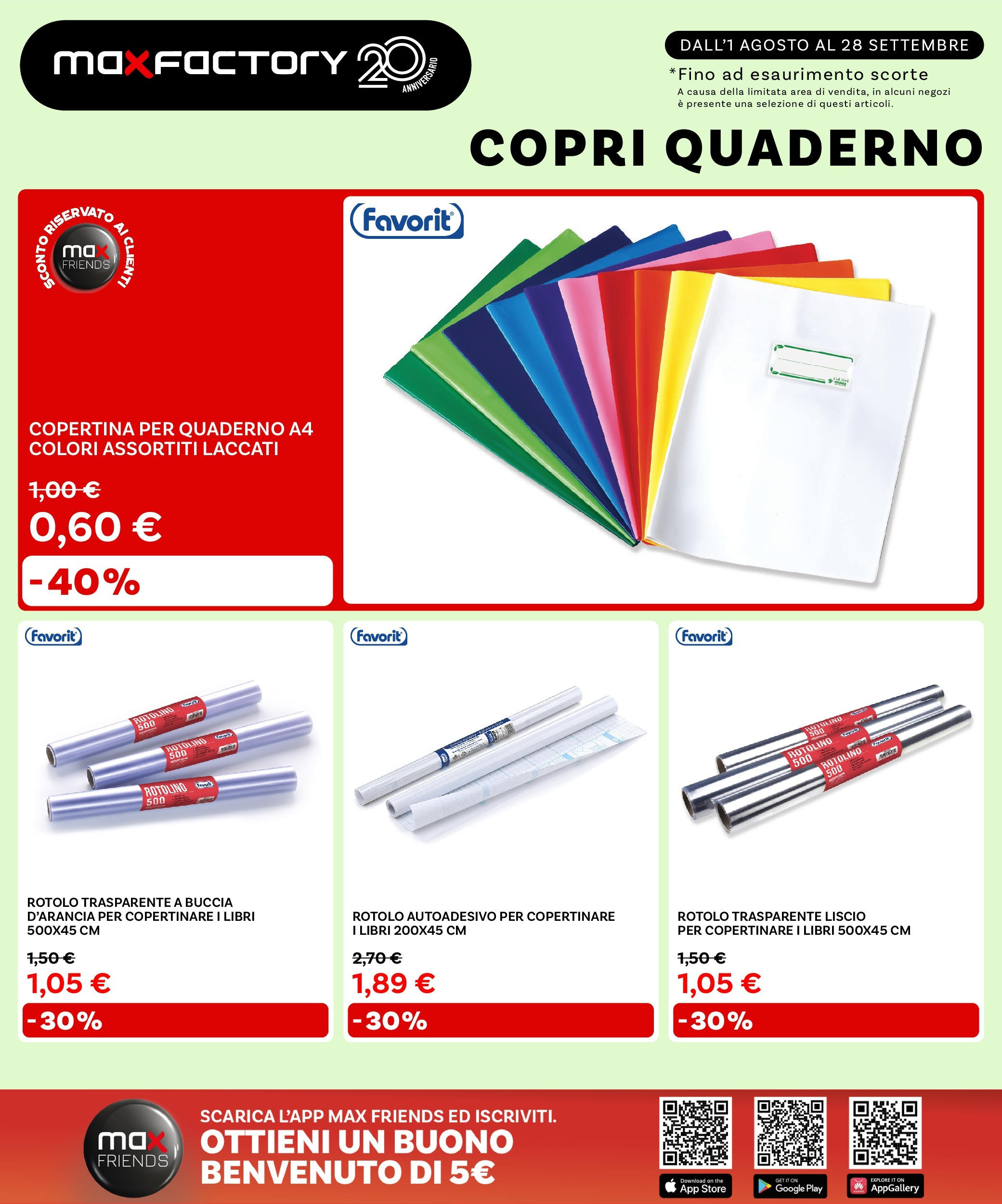 Nuovo Max Factory - Back to school dal 31/07/2025 > offerte anteprima 🛍️ | Pagina: 8 | Prodotti: The, Quaderno