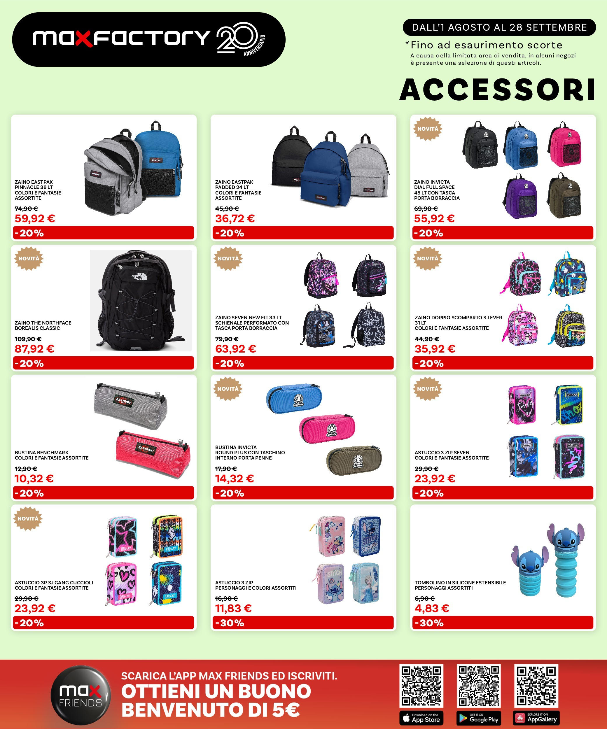 Nuovo Max Factory - Back to school dal 31/07/2025 > offerte anteprima 🛍️ | Pagina: 11 | Prodotti: Zaino, The, Astuccio, Silicone