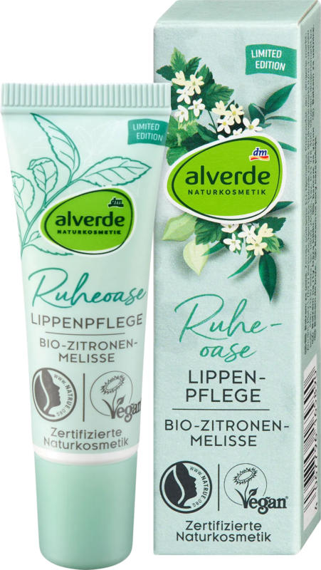 alverde NATURKOSMETIK Lippenpflege Ruheoase