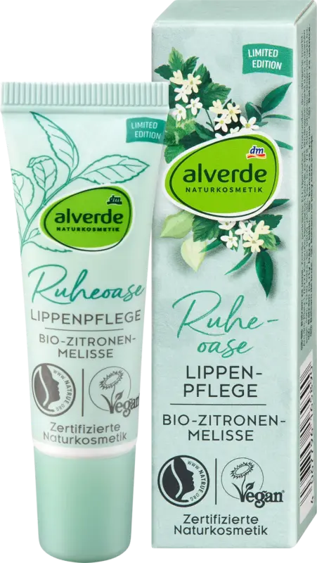 alverde NATURKOSMETIK Lippenpflege Ruheoase