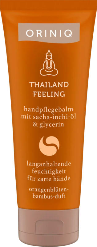 ORINIQ Handcreme Thailand Feeling mit Sacha-Inchi-Öl & Glycerin