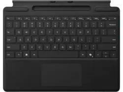 Microsoft Surface Pro Keyboard mit Stiftaufbewahrung - Schwarz; Tastatur