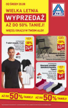 Świetna oferta dla wszystkich klientów Aldi – do 20.08.2025