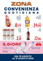 ZONA Convenienza Quotidiana - al 31.08.2025