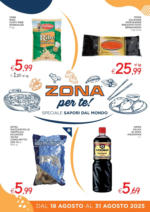 ZONA Zona per te! Speciale sapori dal mondo - al 31.08.2025