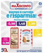 Maxisconto Supermercati Riempi il carrello e risparmia - al 03.09.2025