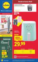 ¡Bazar Lidl! Ofertas válidas del 18/08 al 24/08