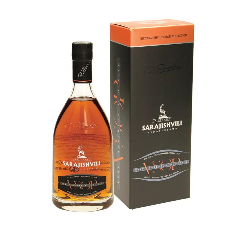 Sarajishvili VSOP- Brandy/ Weinbrand, 40% vol.
